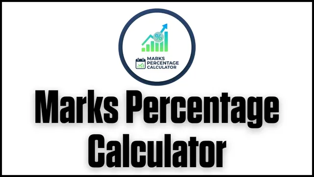 Marks Percentage Calculator New